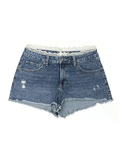 Pre-owned Rewash Denim Shorts In Blue