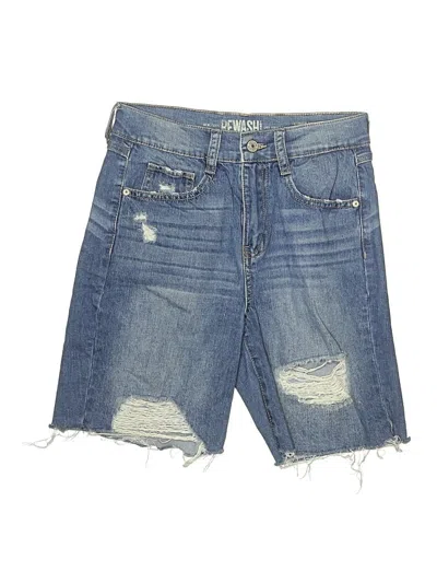 Pre-owned Rewash Denim Shorts In Blue