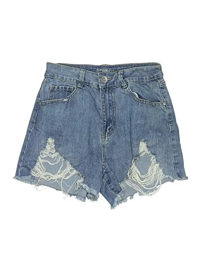Pre-owned Rewash Denim Shorts In Blue