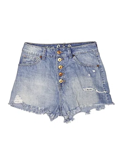 Pre-owned Rewash Denim Shorts In Blue