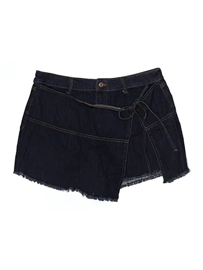 Pre-owned Rewash Denim Skirt In Blue