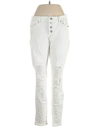 Pre-owned Rewash Jeans In Ivory
