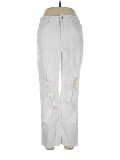 Pre-owned Rewash Jeans In Ivory