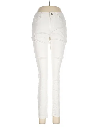 Pre-owned Rewash Jeans In Ivory