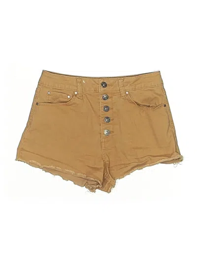 Pre-owned Rewash Khaki Shorts In Tan