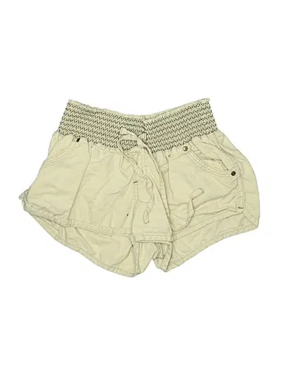 Pre-owned Rewash Khaki Shorts In Tan