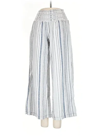 Pre-owned Rewash Linen Pants In Blue