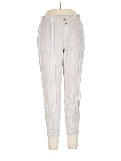 Pre-owned Rewash Linen Pants In Ivory