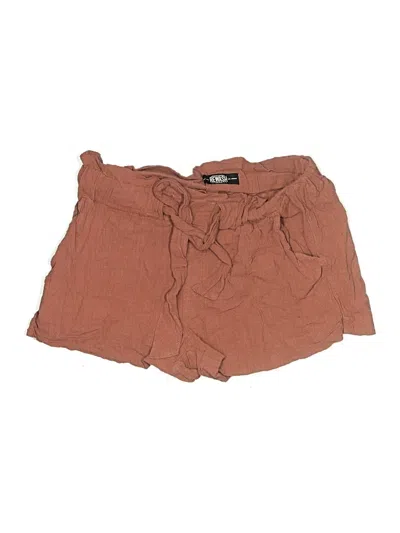 Pre-owned Rewash Shorts In Brown
