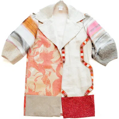 Reweave Women's Pink / Orange The Jackie Jacket - Orange In Multi