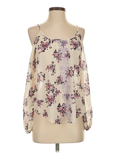 Pre-owned Rewind 3/4 Sleeve Blouse In White