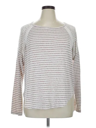 Pre-owned Rewind 3/4 Sleeve T-shirt In Silver