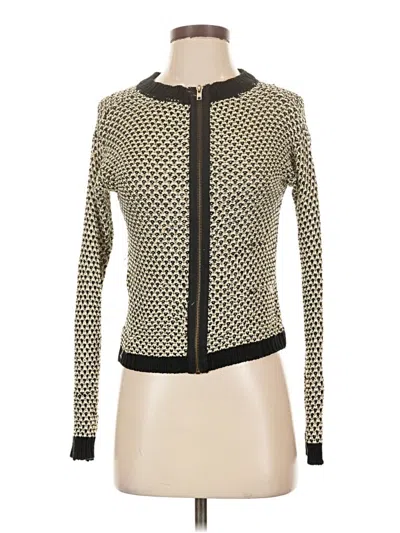 Pre-owned Rewind Cardigan Sweater In Gold