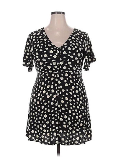 Pre-owned Rewind Casual Dress In Black