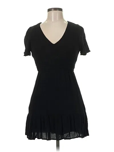 Pre-owned Rewind Casual Dress In Black