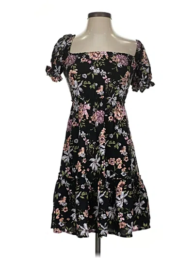 Pre-owned Rewind Casual Dress In Black