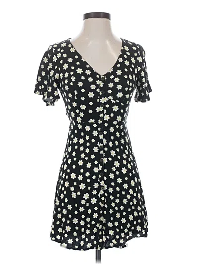 Pre-owned Rewind Casual Dress In Black