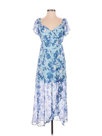 Pre-owned Rewind Casual Dress In Blue