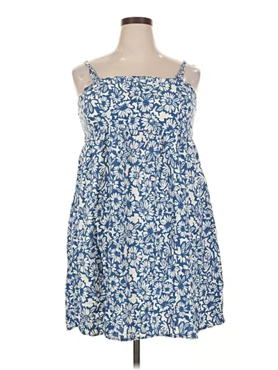 Pre-owned Rewind Casual Dress In Blue