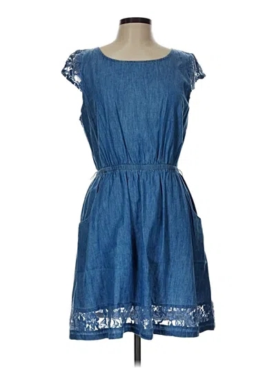 Pre-owned Rewind Casual Dress In Blue