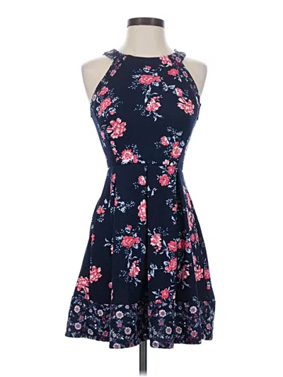 Pre-owned Rewind Casual Dress In Blue