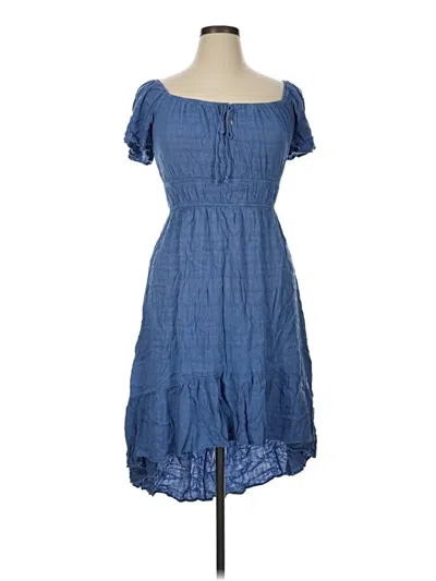 Pre-owned Rewind Casual Dress In Blue