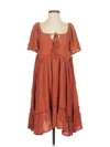 Rewind Casual Dress In Brown