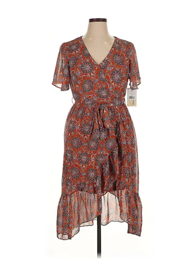 Pre-owned Rewind Casual Dress In Brown