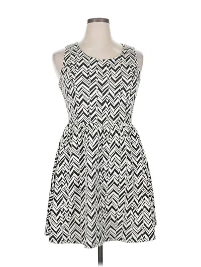 Pre-owned Rewind Casual Dress In Gray