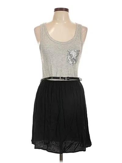 Pre-owned Rewind Casual Dress In Gray