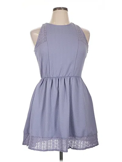 Pre-owned Rewind Casual Dress In Gray