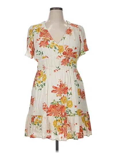 Pre-owned Rewind Casual Dress In Ivory