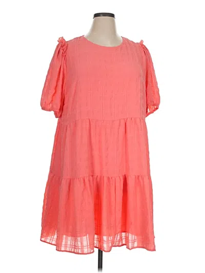 Pre-owned Rewind Casual Dress In Pink