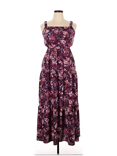 Pre-owned Rewind Casual Dress In Purple