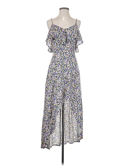 Pre-owned Rewind Casual Dress In Silver