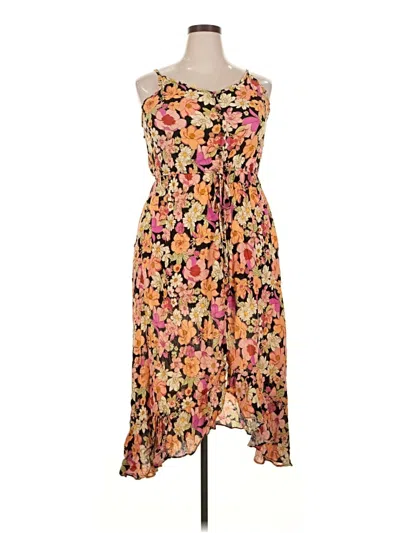 Pre-owned Rewind Casual Dress In Yellow