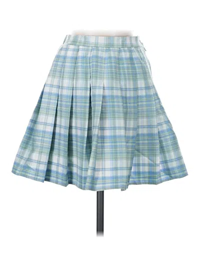 Pre-owned Rewind Casual Skirt In Blue