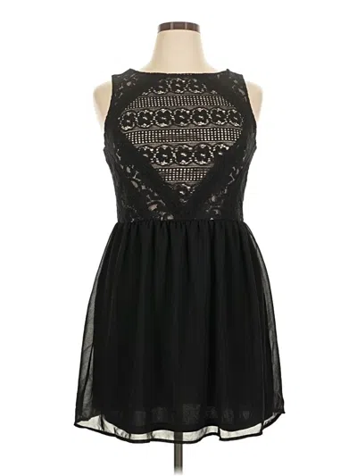 Pre-owned Rewind Cocktail Dress In Black