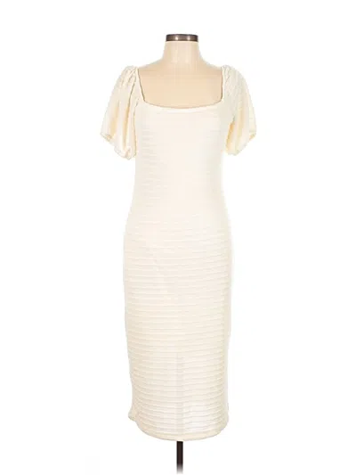 Pre-owned Rewind Cocktail Dress In Ivory