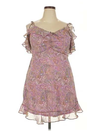 Pre-owned Rewind Cocktail Dress In Purple