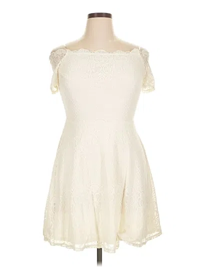 Pre-owned Rewind Cocktail Dress In White