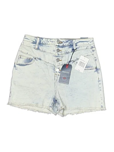 Rewind Denim Shorts In Blue
