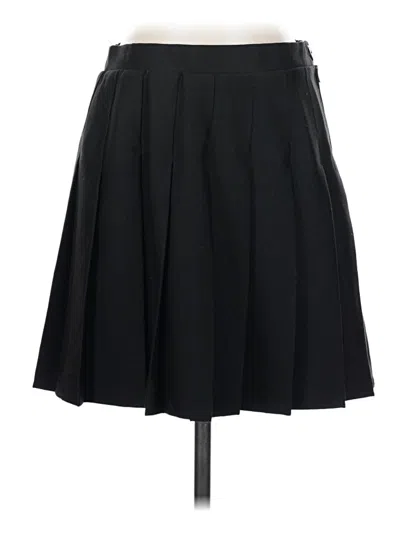 Pre-owned Rewind Formal Skirt In Black