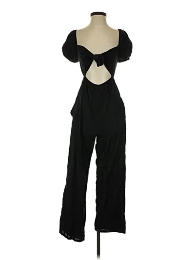 Pre-owned Rewind Jumpsuit In Black