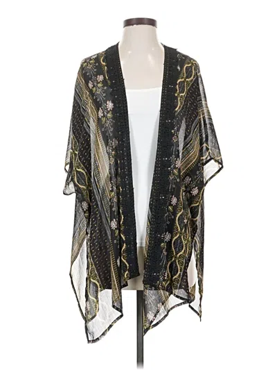 Pre-owned Rewind Kimono In Black
