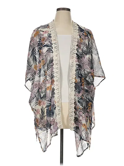 Pre-owned Rewind Kimono In Gray