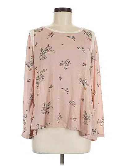 Pre-owned Rewind Long Sleeve Blouse In Pink