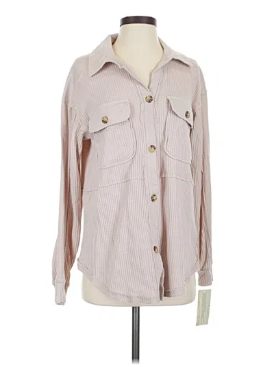 Pre-owned Rewind Long Sleeve Blouse In Pink