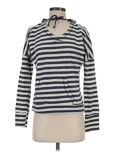 Pre-owned Rewind Long Sleeve Top Gray Cowl Neck Tops