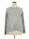 Rewind Pullover Sweater In Gray